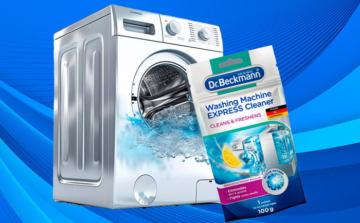 Очиститель для стиральных машин Dr.Beckmann в новой упаковке.