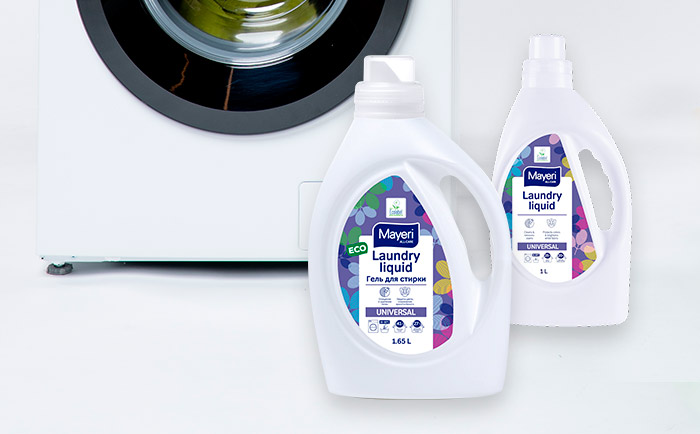 Расширяем ассортимент. Гель для стирки универсальный All-Care Mayeri!