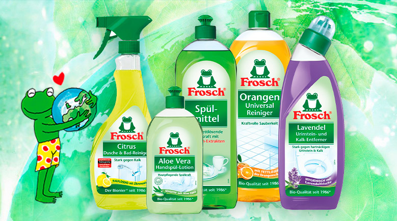 Бытовая химия Frosch на все случаи жизни