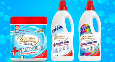 Пятновыводители Bianco Puro от Spuma di Sciampagna с технологией активного кислорода