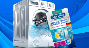 Очиститель для стиральных машин Dr.Beckmann в новой упаковке.