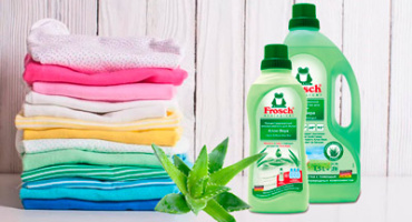 Средства для ухода за бельем серия Алоэ вера Frosch