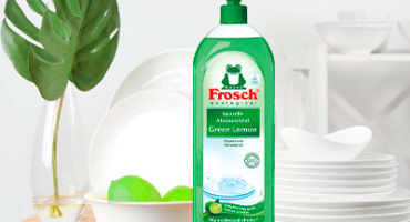Экологичное средство для мыться посуды с ароматом лайма