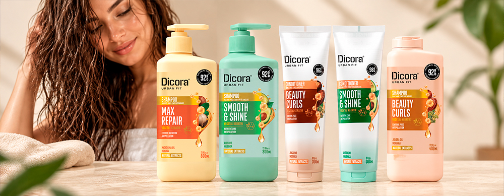 Новинка от EUROMARKET: средства для волос Dicora Urban Fit
